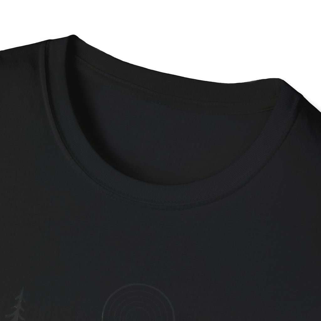 Moonlit Mountain Landscape T-Shirt