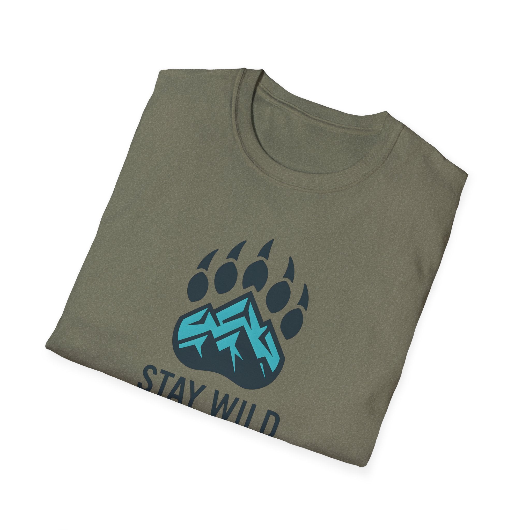 Stay Wild Mountain Emblem T-Shirt
