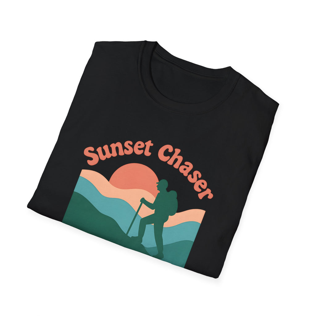 Hiker on Sunset Trail T-Shirt