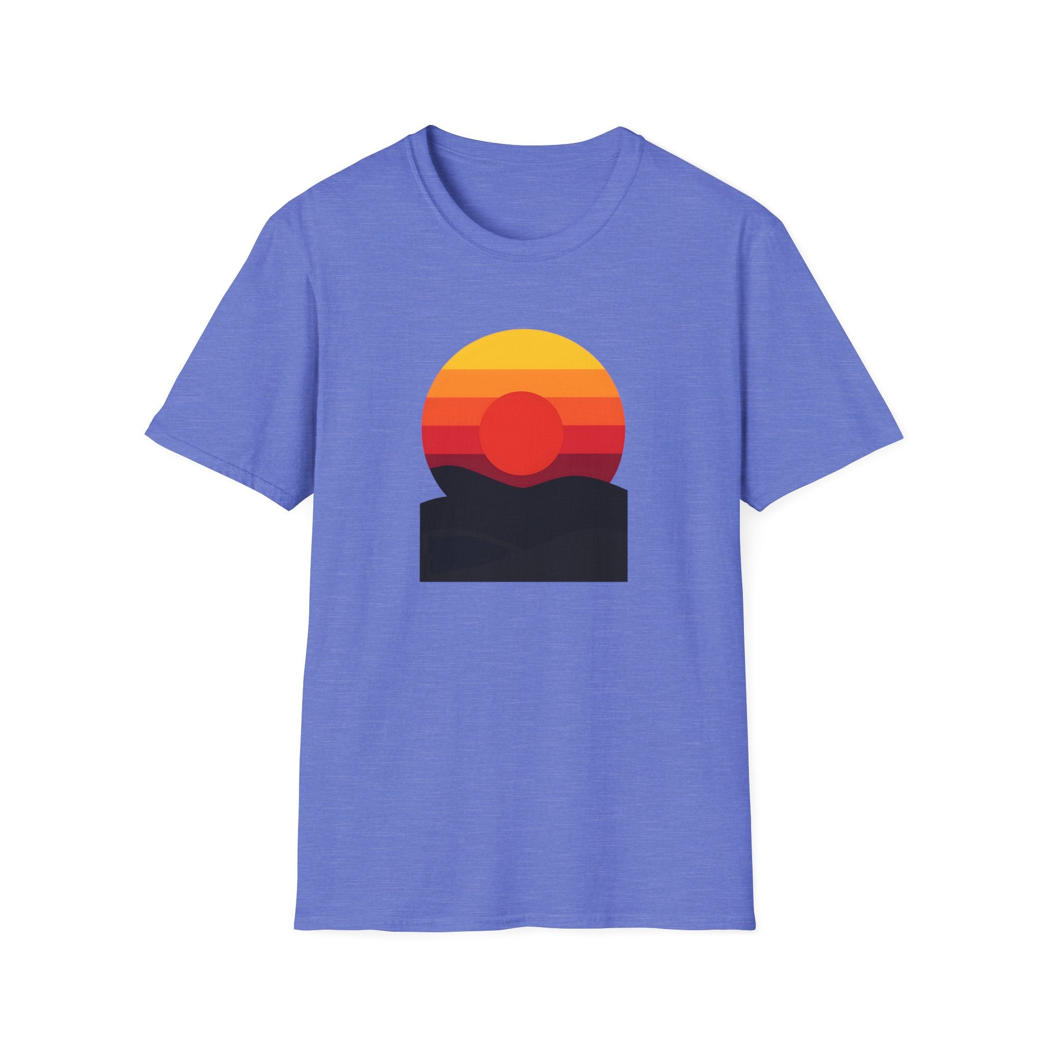 Vibrant Sunset Gradient T-Shirt