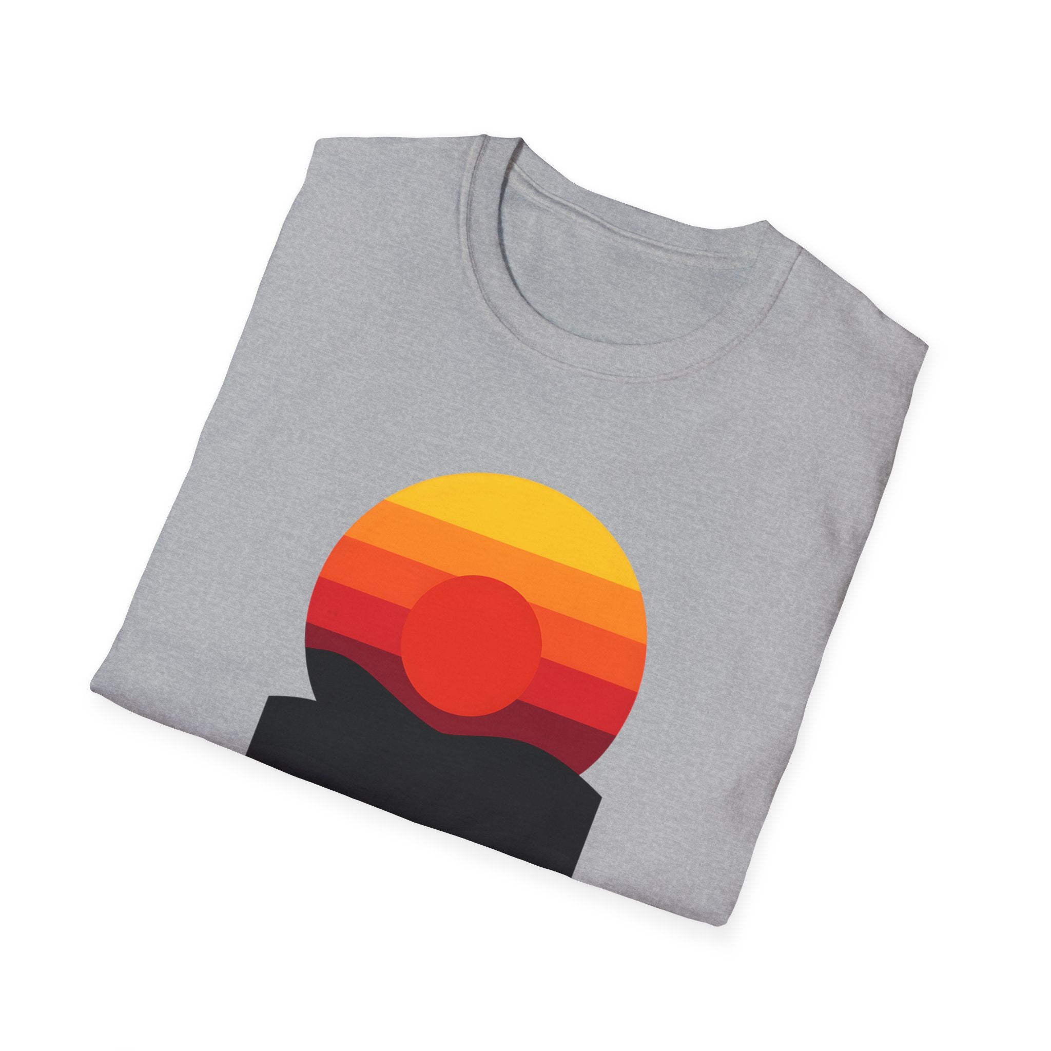 Vibrant Sunset Gradient T-Shirt