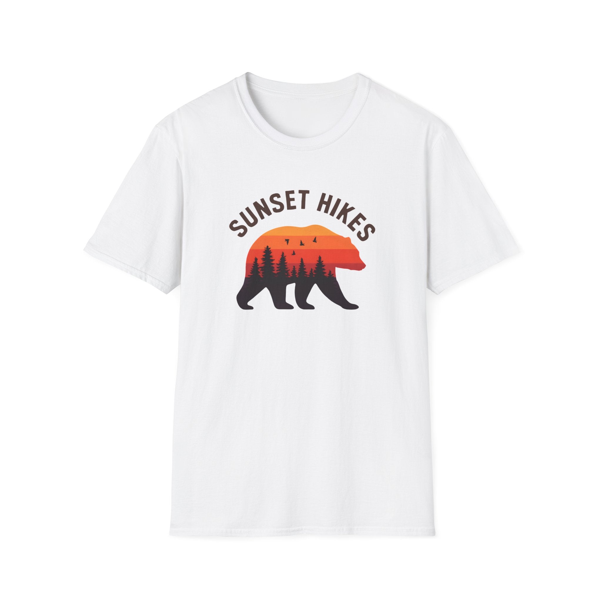 Bear Silhouette at Sunset T-Shirt