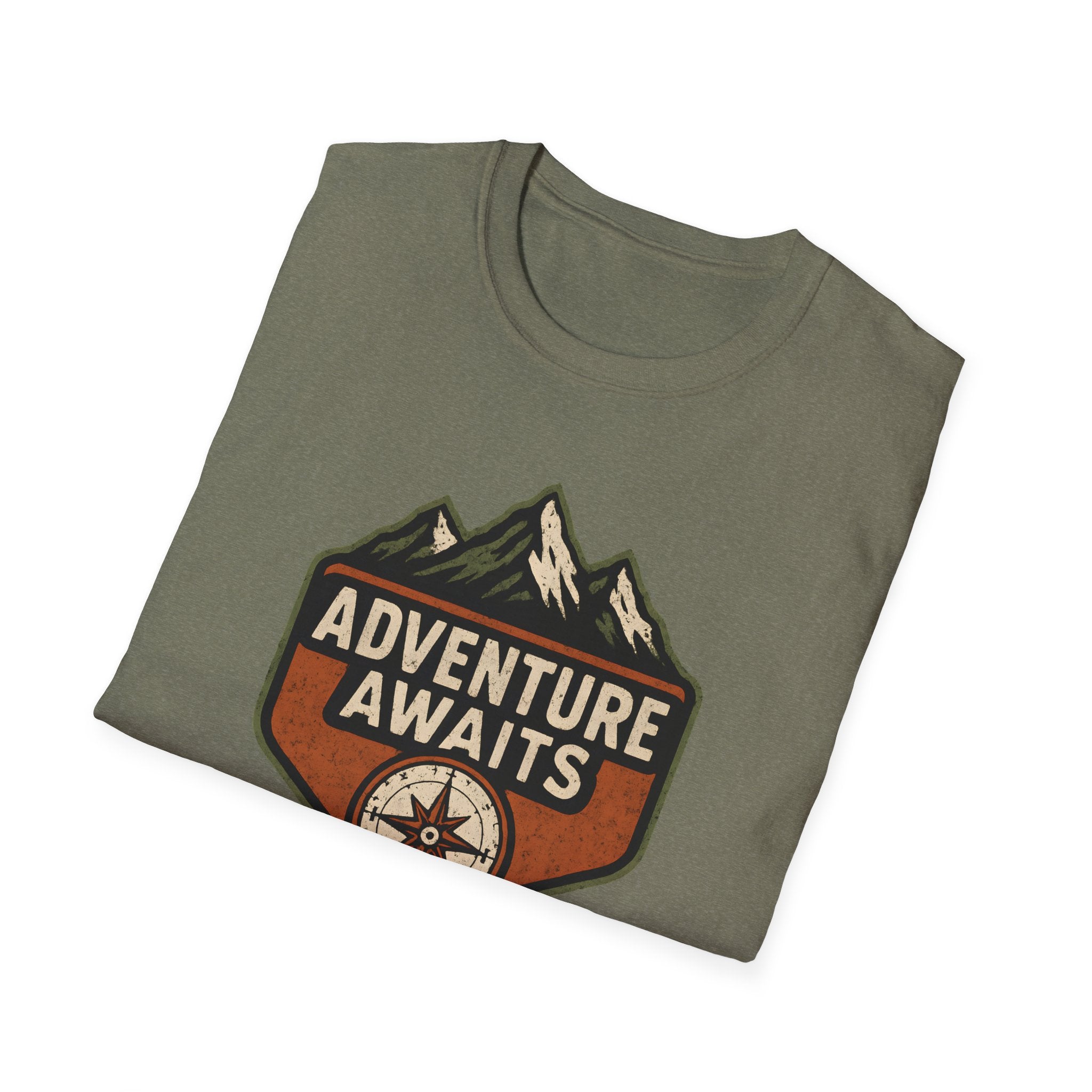 Adventure Awaits Patch T-Shirt