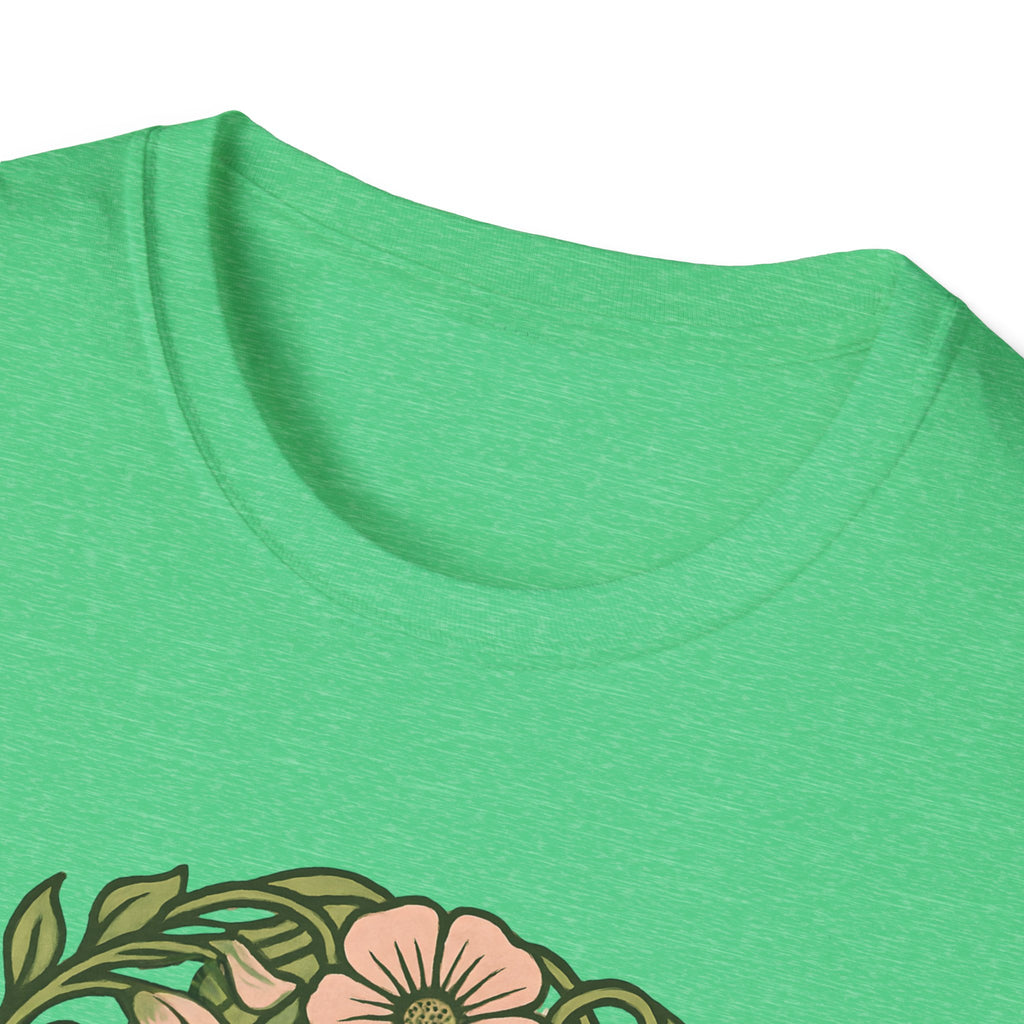 Floral Crown Portrait T-Shirt