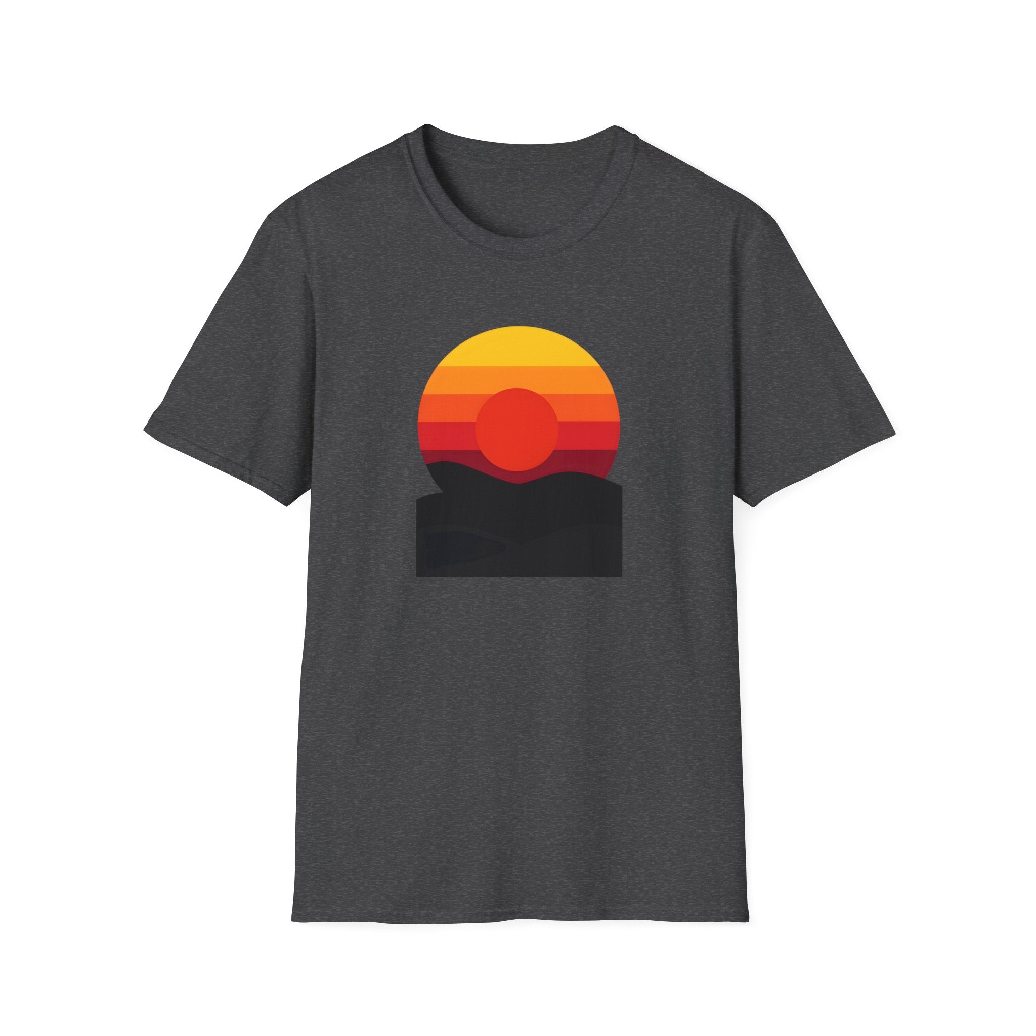 Vibrant Sunset Gradient T-Shirt