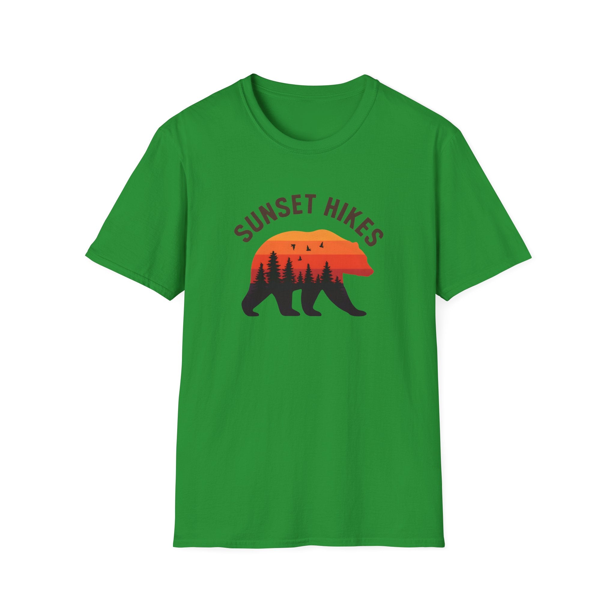 Bear Silhouette at Sunset T-Shirt