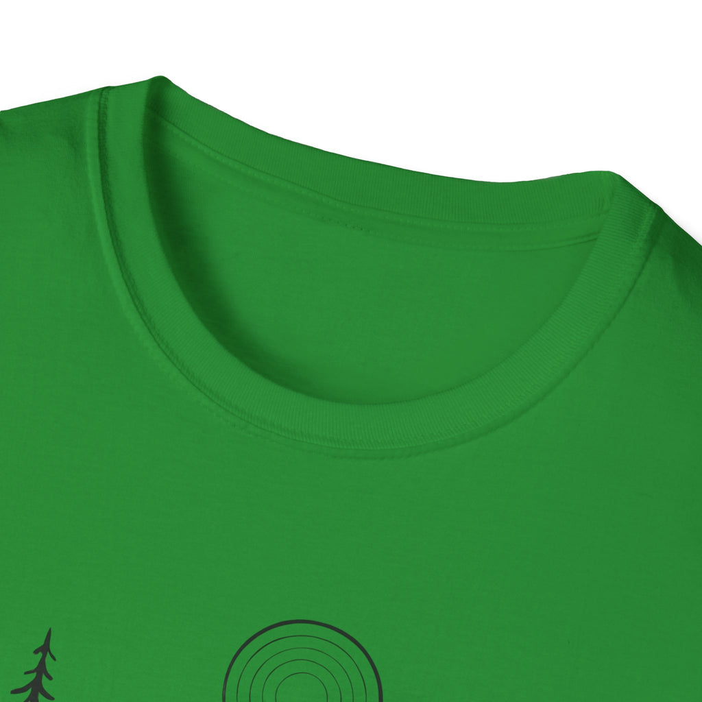 Moonlit Mountain Landscape T-Shirt