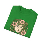 Floral Crown Portrait T-Shirt