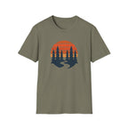 Sunset forest silhouettes T-Shirt