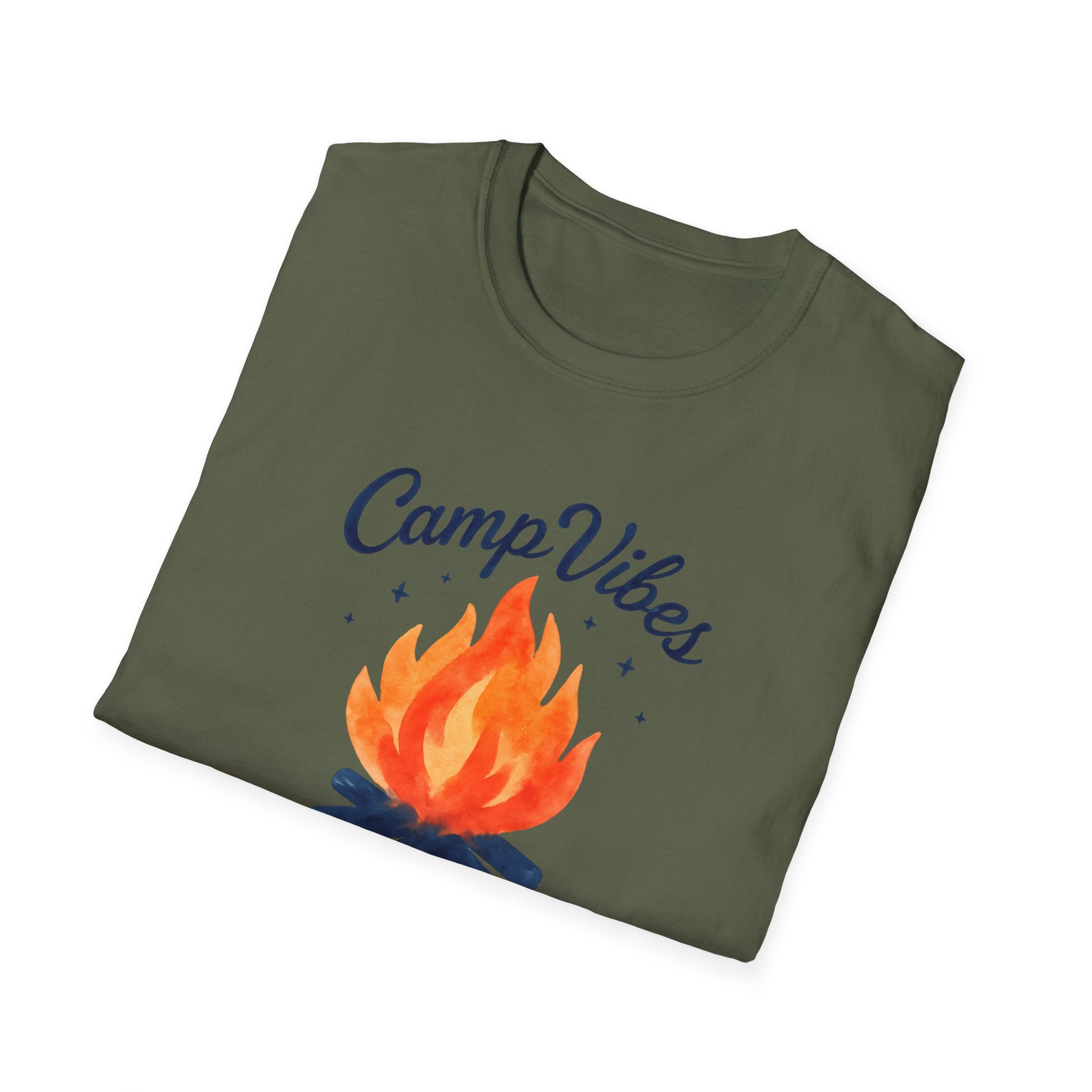 CampVibes Campfire Scene T-Shirt
