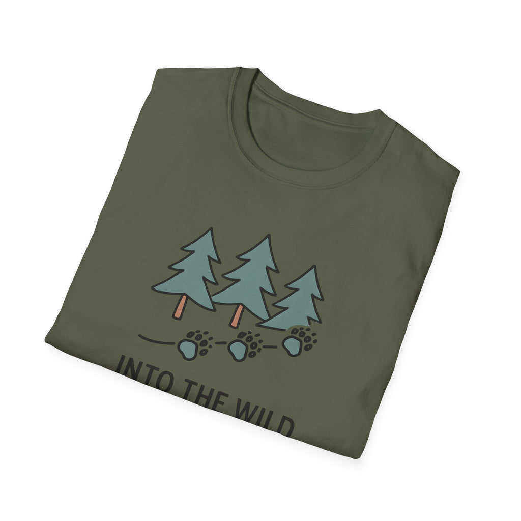 Pine Forest Footprints T-Shirt