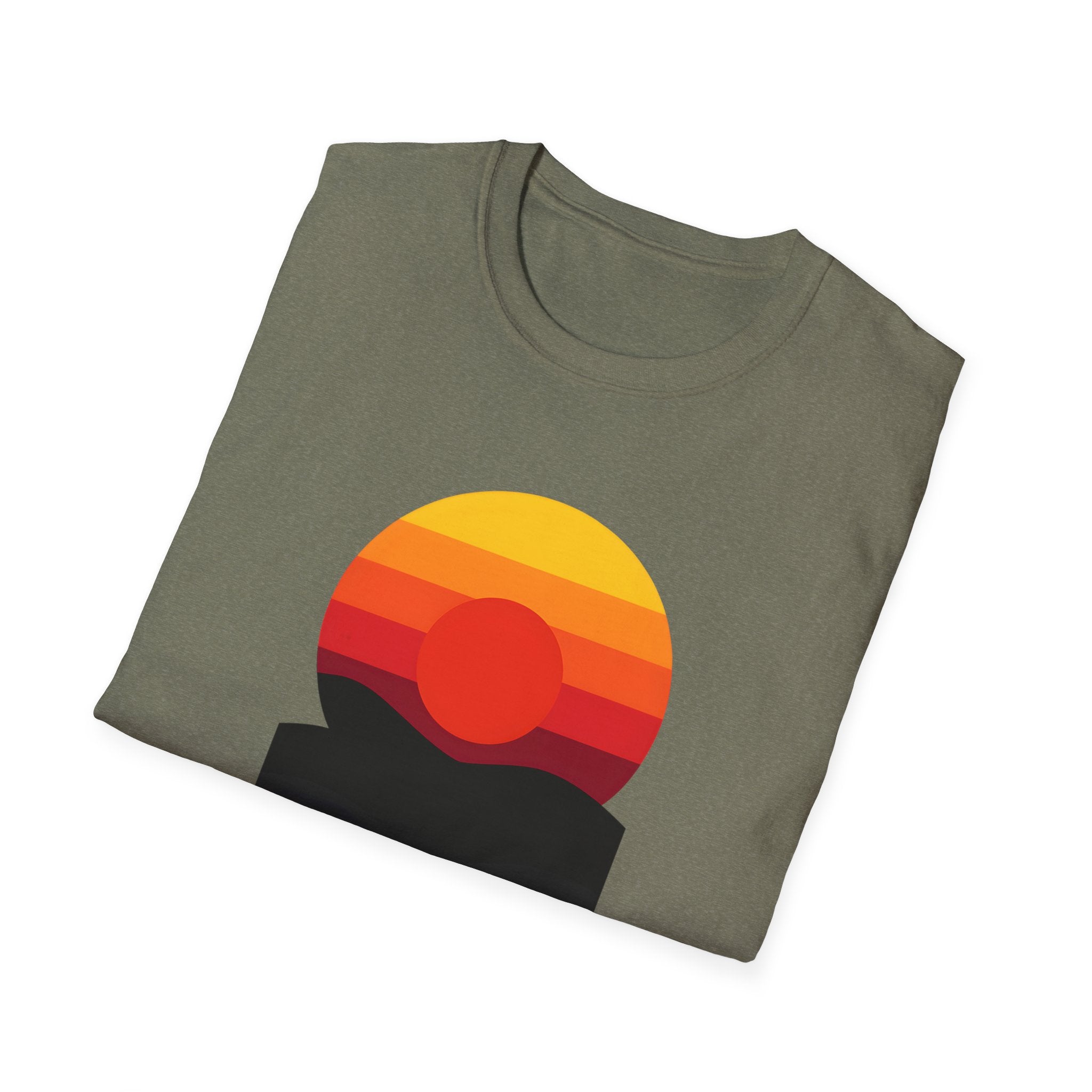 Vibrant Sunset Gradient T-Shirt
