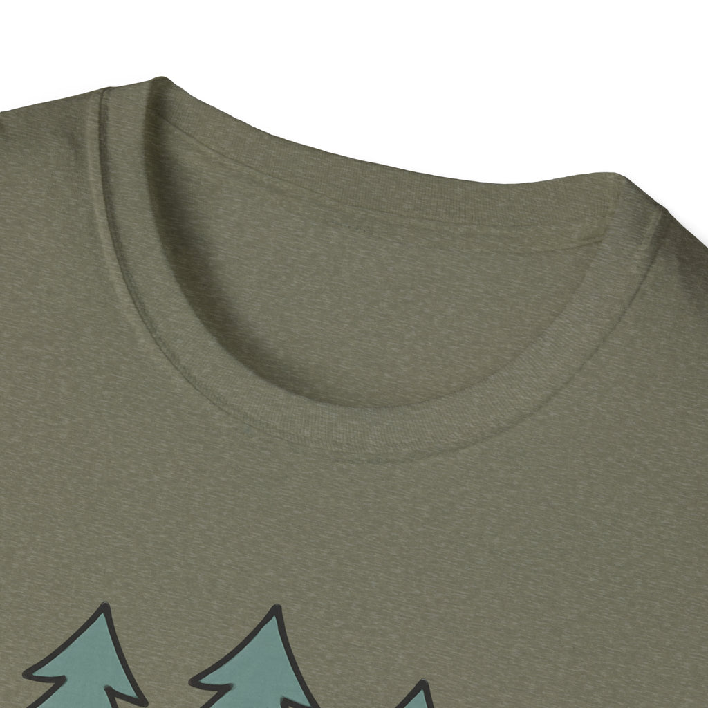 Pine Forest Footprints T-Shirt