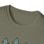Pine Forest Footprints T-Shirt
